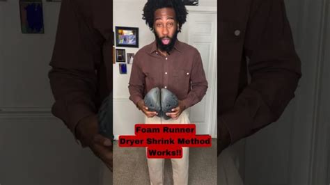 how to shrink foam runners without dryer